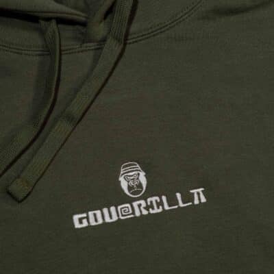 Alternative view of GSW2519 - Standard Hoodie - Olive