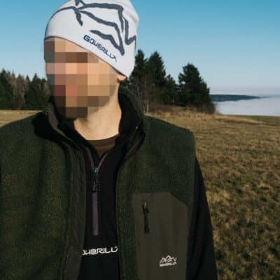 Alternative view of GSW2524-1 - Handpainted Beanie